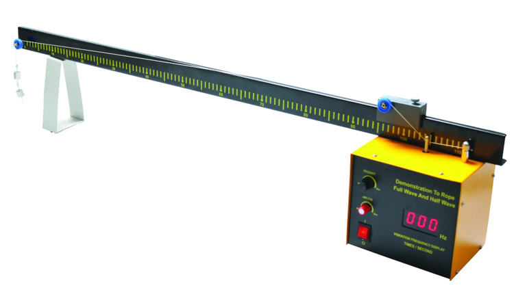 Device for Measuring Wave Propagation Speed and Wavelength: Device for Measuring Wave Propagation Speed and Wavelength: